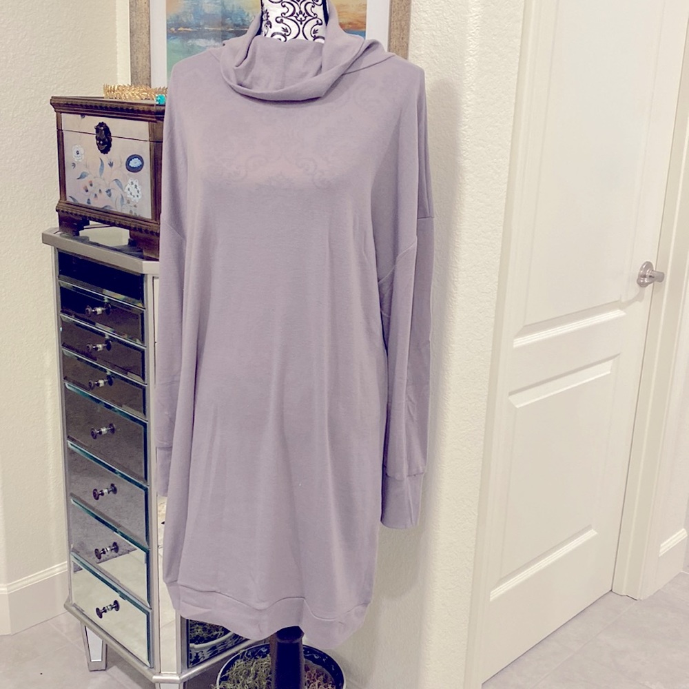 🤯2/35🤯Gray sweatshirt Dress - Picture 9 of 11